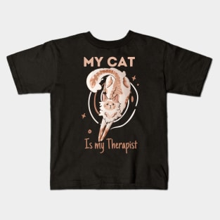 My Cat is my Therapist - Ragdoll Cat - Gifts for cats lovers Kids T-Shirt